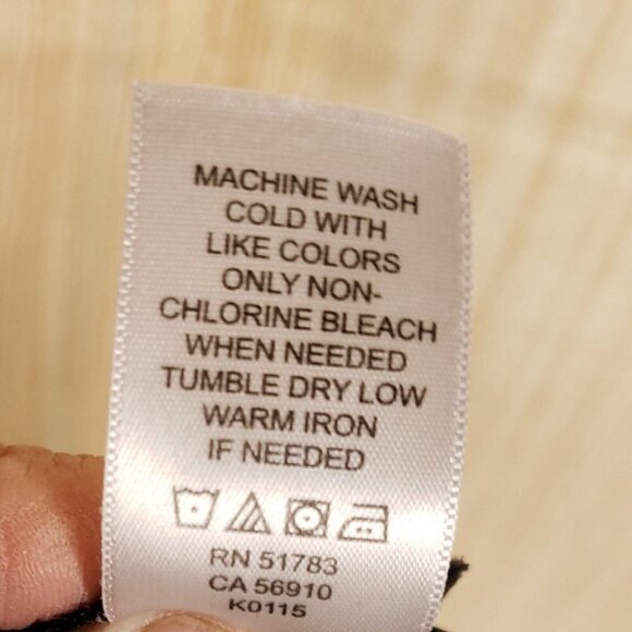 Maurices Womens Semi Sheer Navy White Polka-dot Sleeveless Blouse Medium - Picture 7 of 8